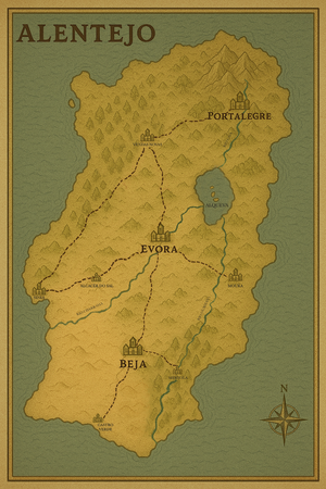 alentejo island map